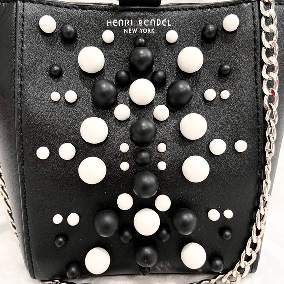 Henri Bendel Marquis Micro Dotted Tote NWT - Picture 2 of 7